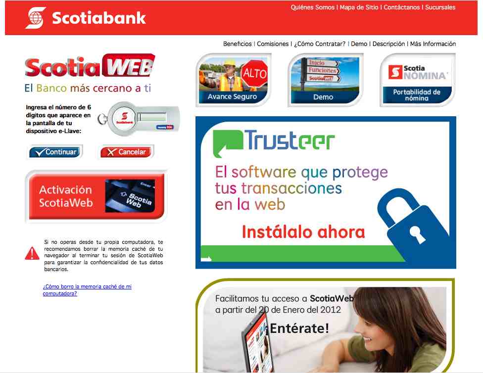 Fraude con Scotiabank por mail