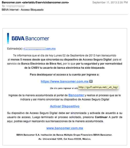 Acceso Digital BBVA-Bancomer