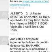 Mensaje Banamex