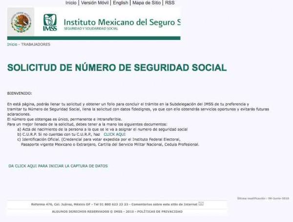 Dónde Obtengo Mi Número De Seguro Social Nss 6933