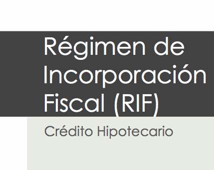 Credito Hipotecario para RIF