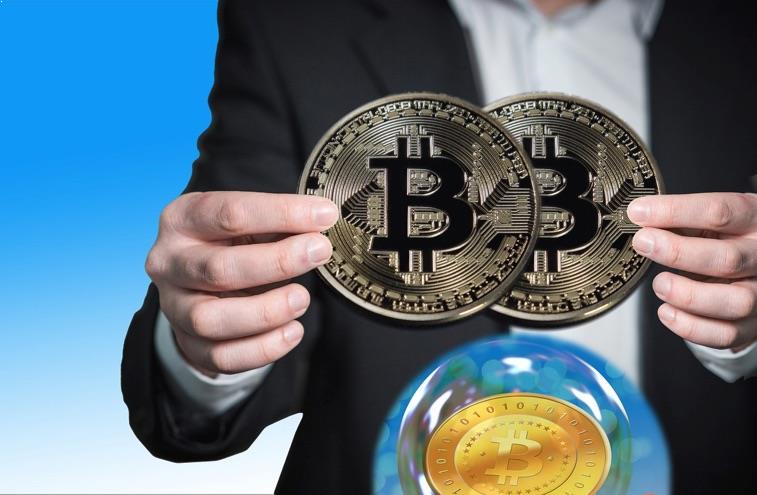 burbuja con el bitcoin